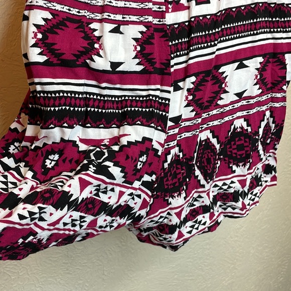 Rue21 Tribal Pattern Adjustable Strap Romper - Picture 6 of 12